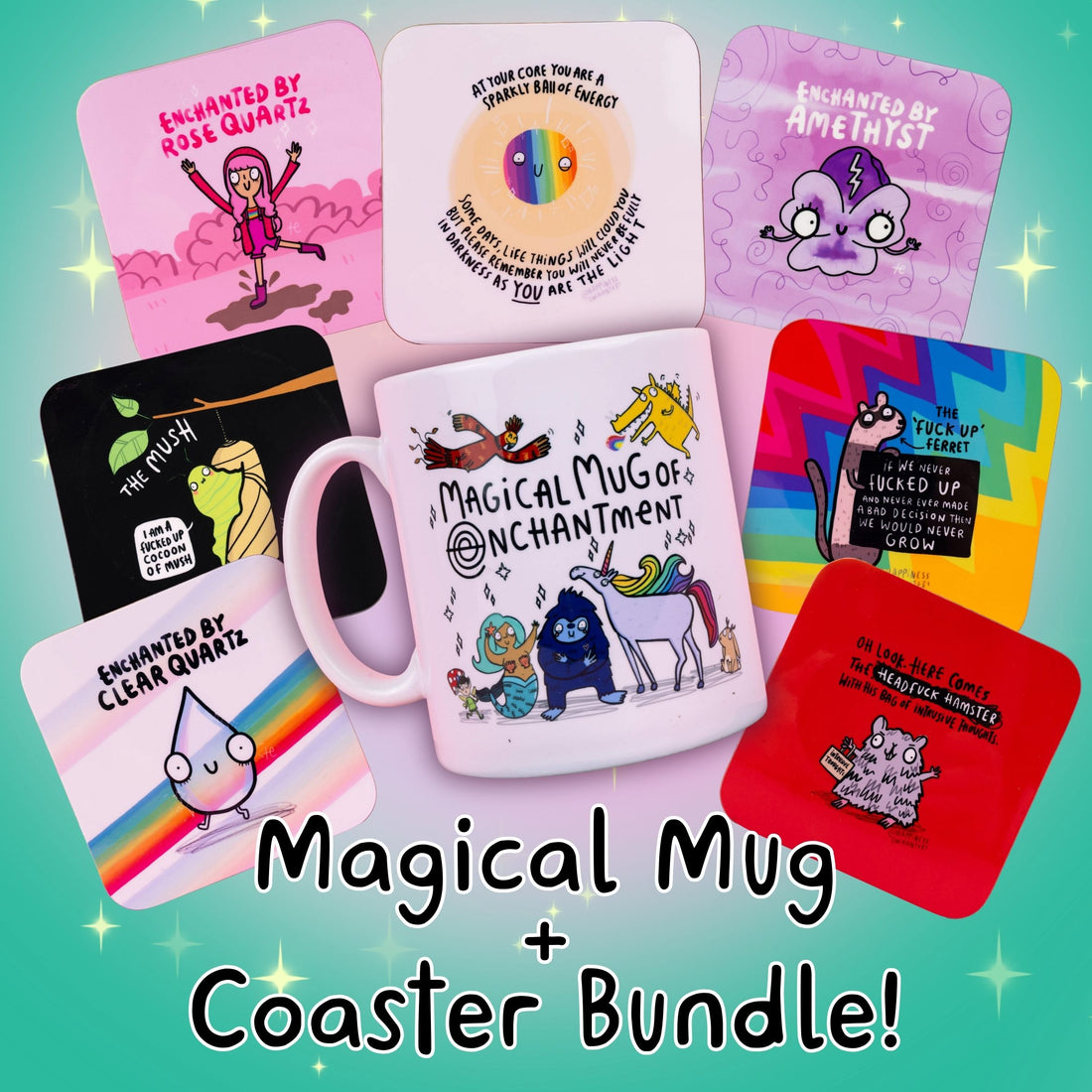 Magical Mug and Coaster Bundle! ✨ ☕️