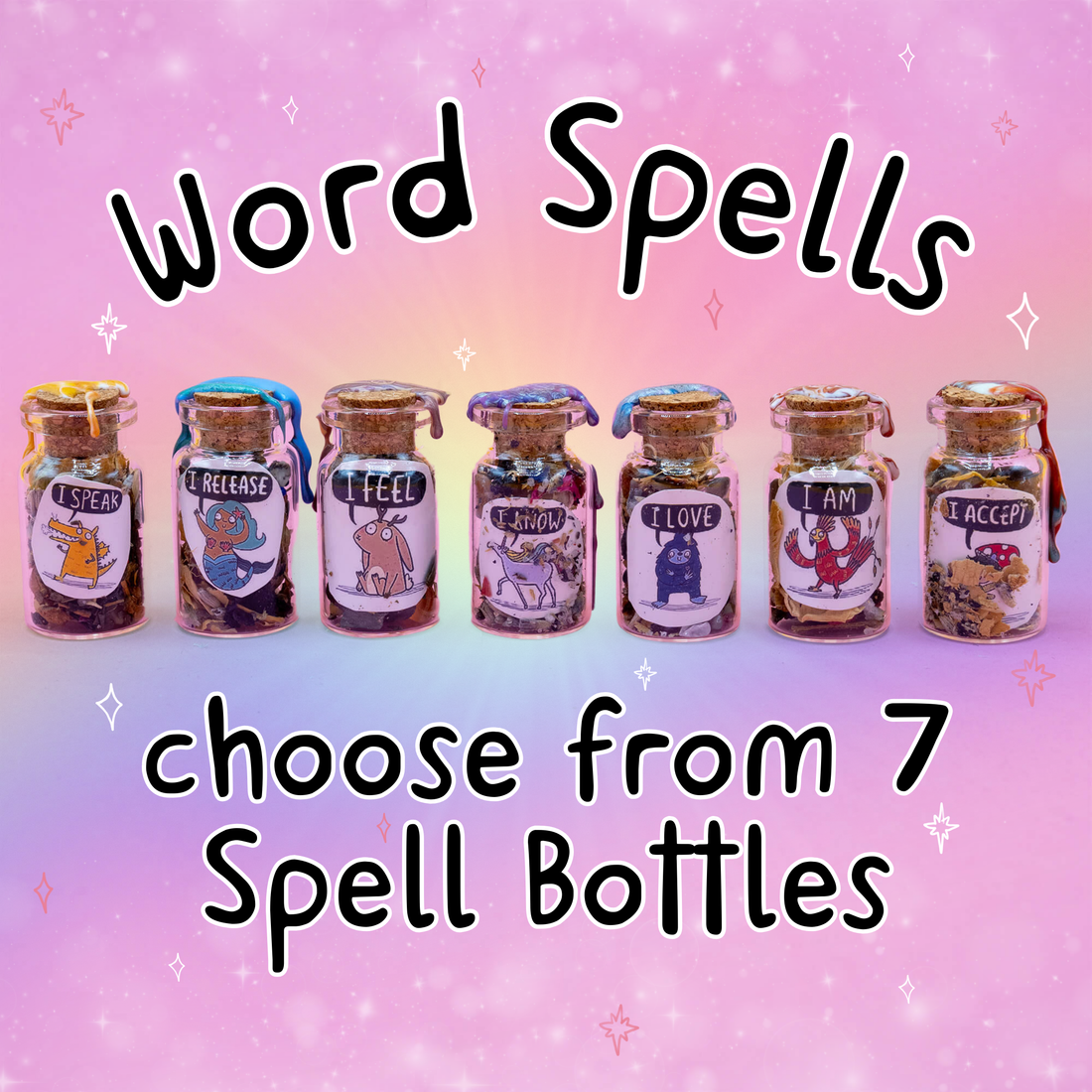Choose Your Magic With Our New Spell Bottles!