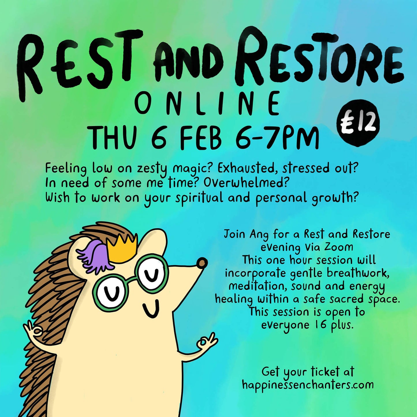 Rest and Restore - Online Event